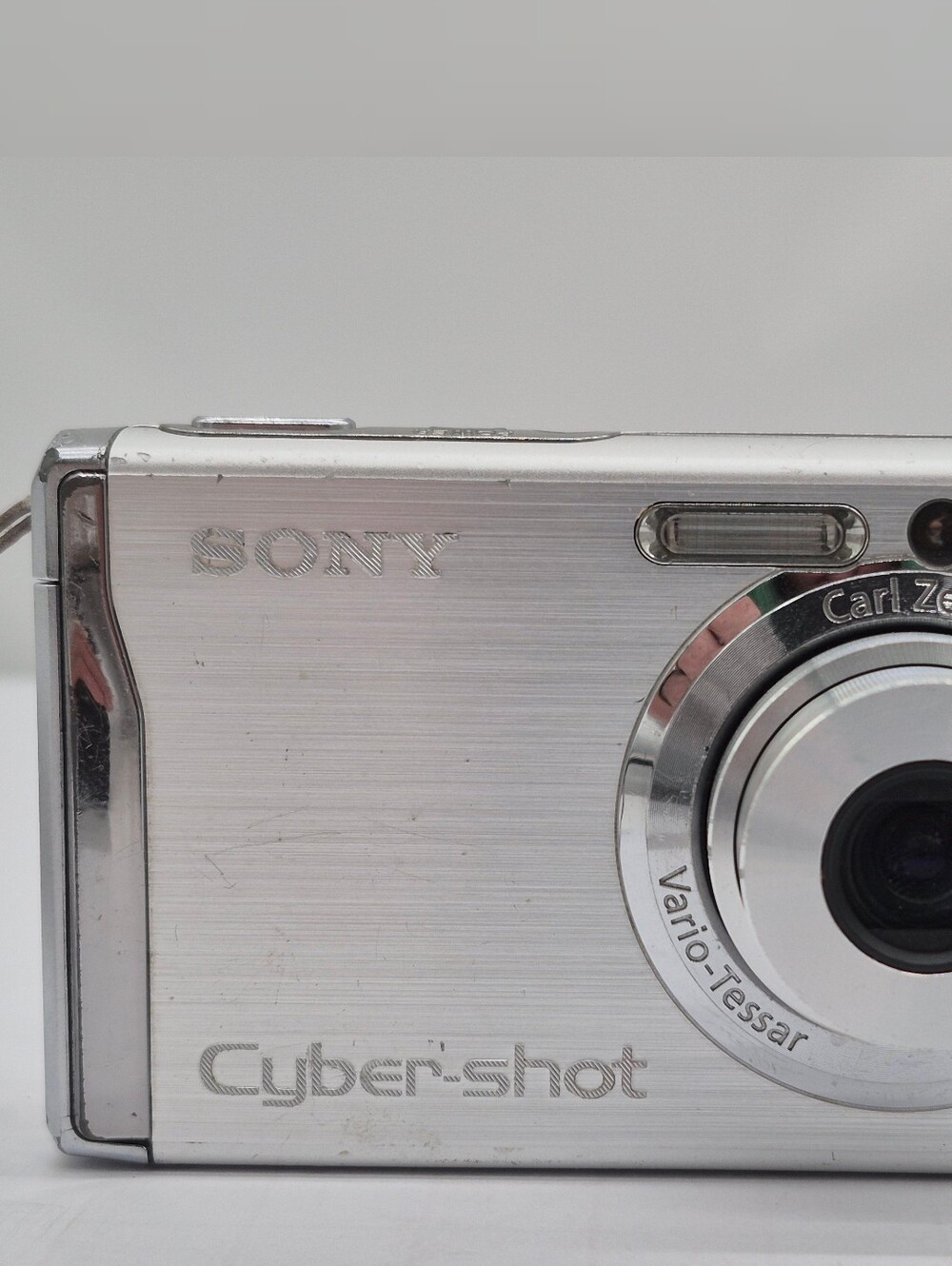 Sony Cyber-shot DSC-W80 Silver Compact Camera 7.2MP 3x Zoom 2.5" Parts only